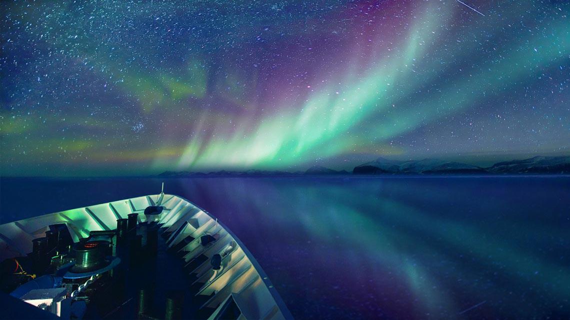 Auroras in Greenland