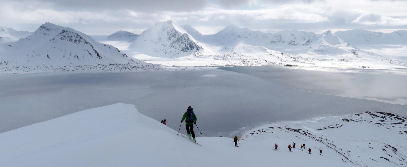 Picos alpinos de Spitsbergen, Ski & Sail