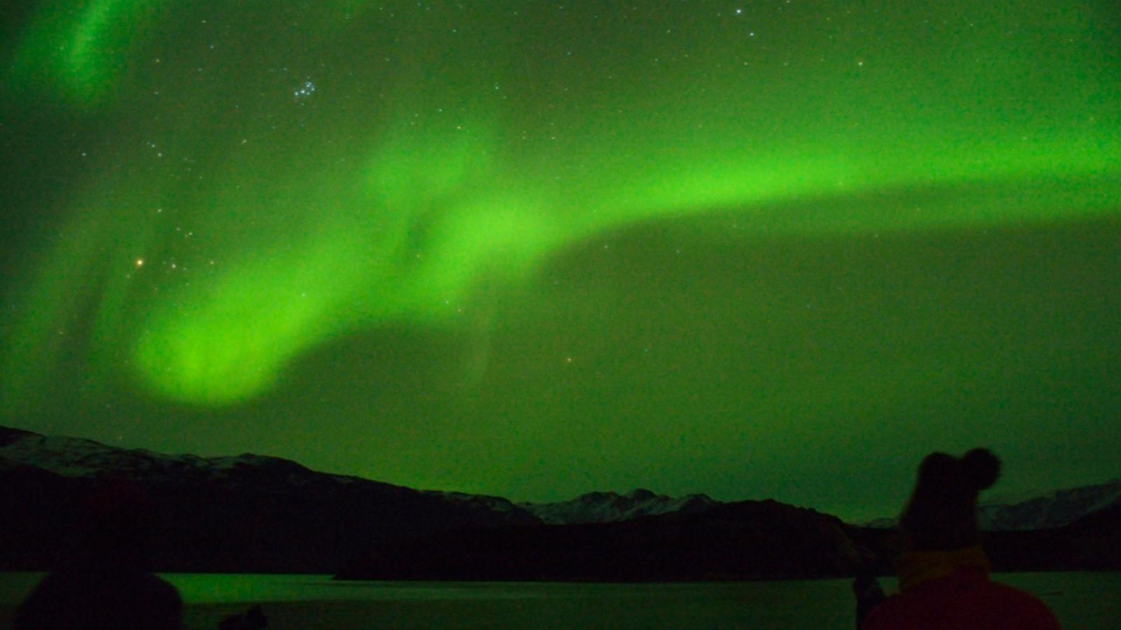 Northeast Greenland  Ile de France, Aurora Borealis